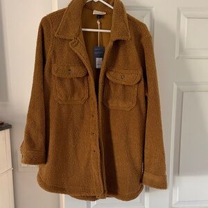 Universal Thread Tan Teddy Jacket